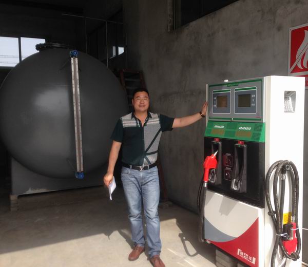 柴油儲罐農機加油系統
